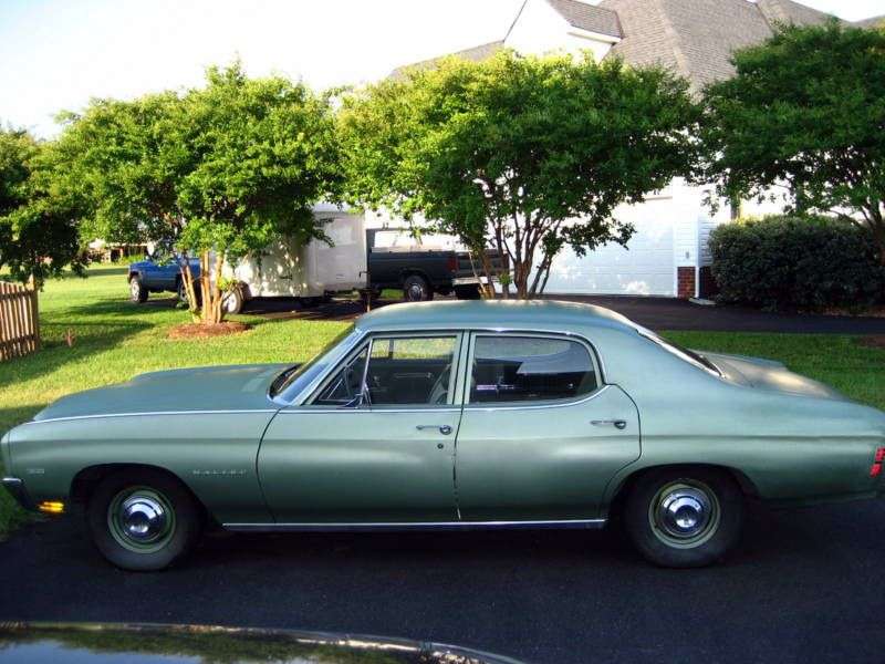 Chevrolet Chevelle 2nd generation [2nd restyling] 5.7 Turbo Hydra Matic sedan (1970–1970)