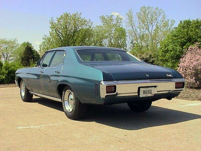 Chevrolet Chevelle 2nd generation [2nd restyling] 6.6 Turbo Hydra Matic saloon (1970–1970)