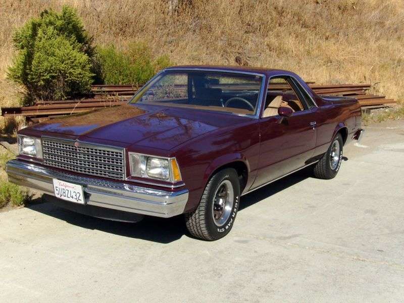 Chevrolet El Camino 5th generation [restyling] Classic pickup 3.8 AT (1979–1979)