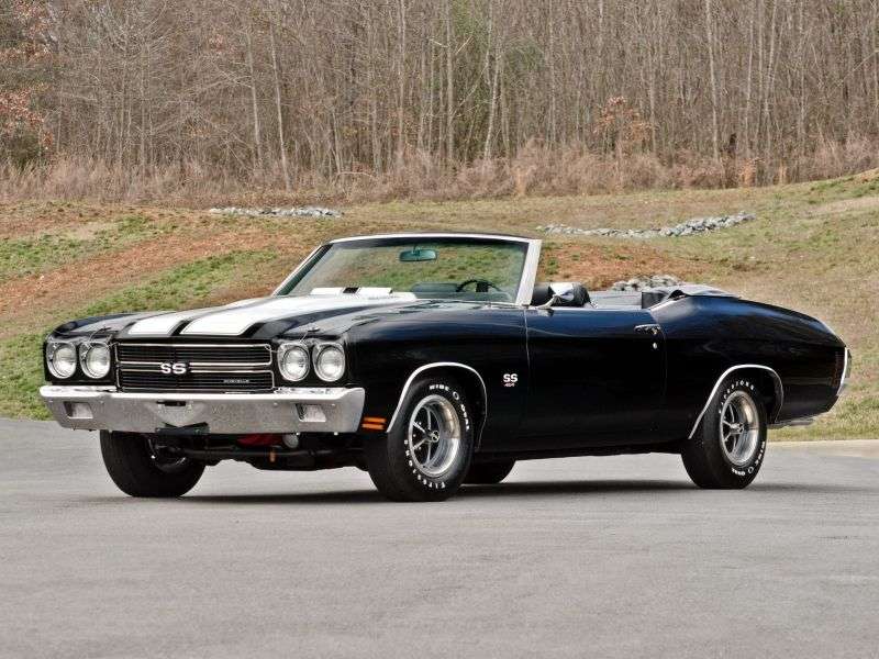Chevrolet Chevelle 2nd generation [2nd restyling] 5.7 Powerglide convertible (1970–1970)
