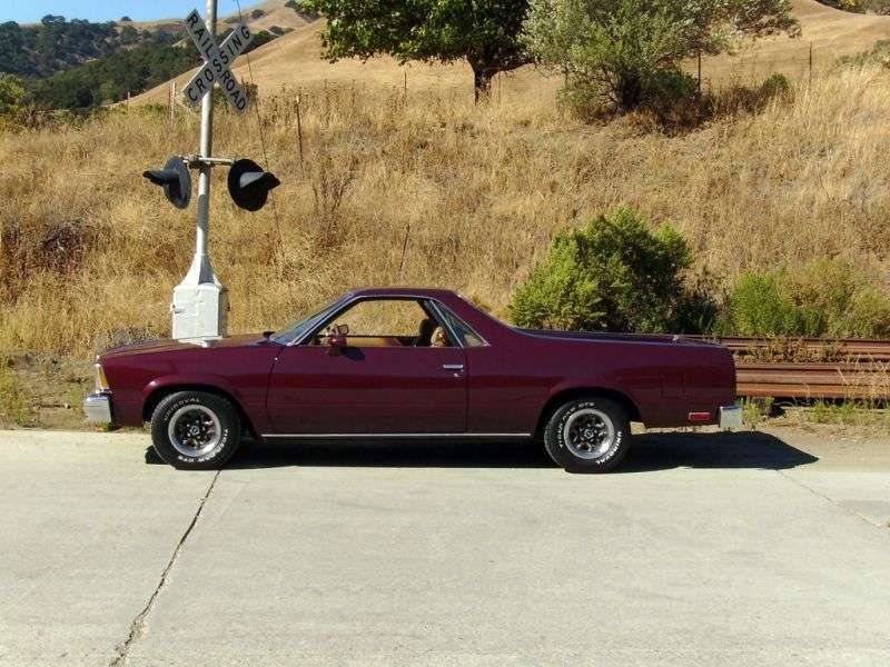 Chevrolet El Camino 5th generation [restyling] Classic pickup 3.8 AT (1979–1979)