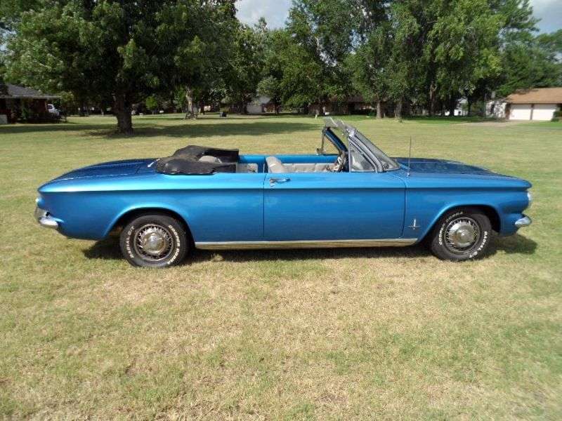 Chevrolet Corvair 1st generation [2nd restyling] 2.4 Powerglide convertible (1962–1962)