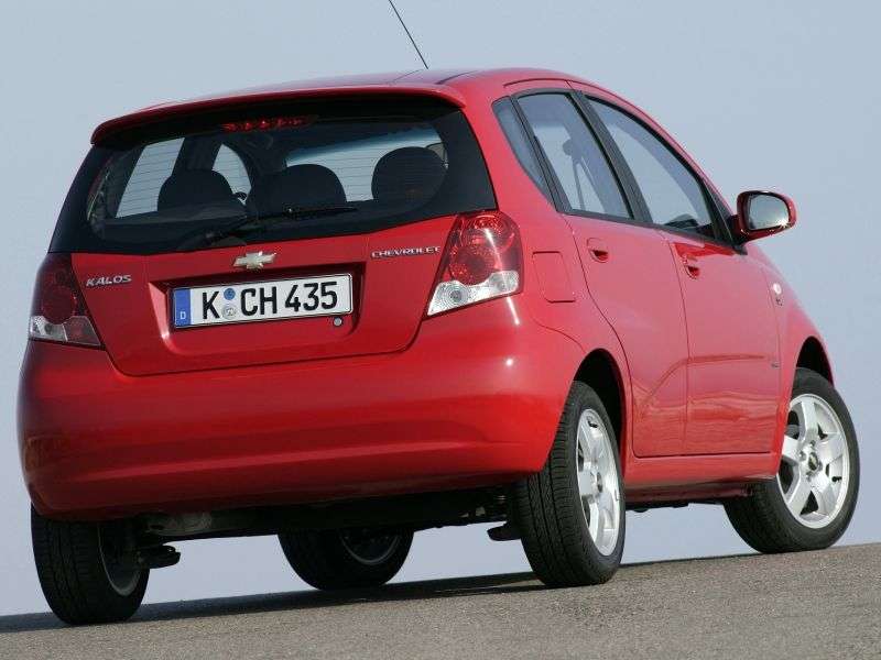Chevrolet Kalos 1 generation hatchback 5 bit. 1.5 MT (2003–2008)
