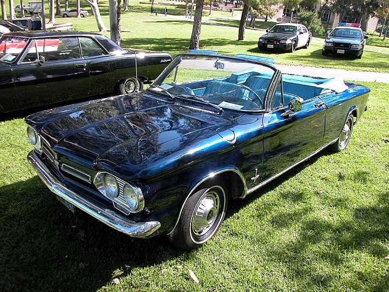 Chevrolet Corvair 1st generation [2nd restyling] 2.4 3Synchromesh convertible (1962–1962)