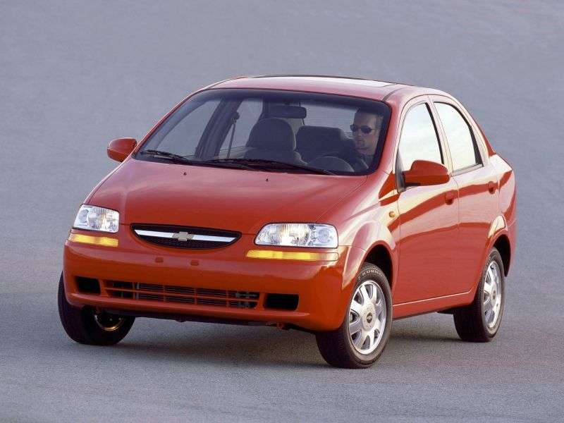 Chevrolet Kalos sedan 1.generacji 1.6 MT (2003 2008)