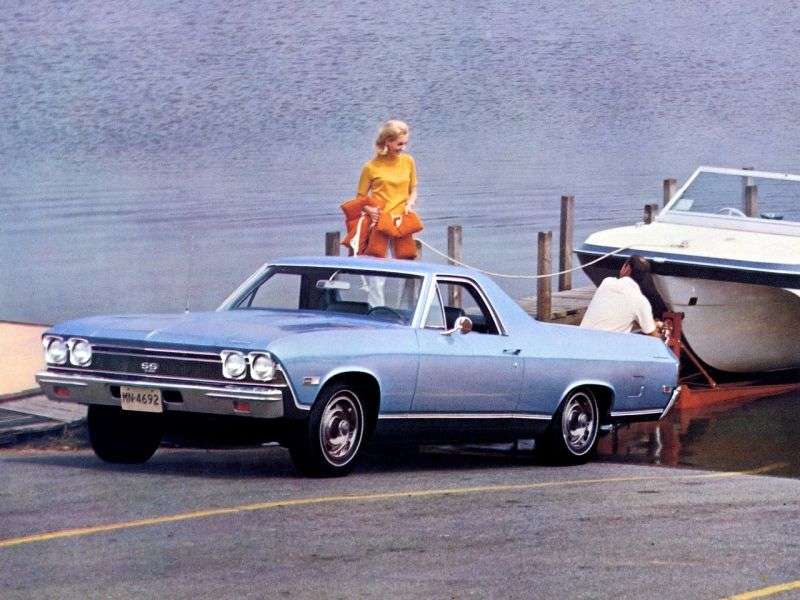 Chevrolet El Camino 3. generacja 5.4 Synchromesh HD pickup (1968 1968)