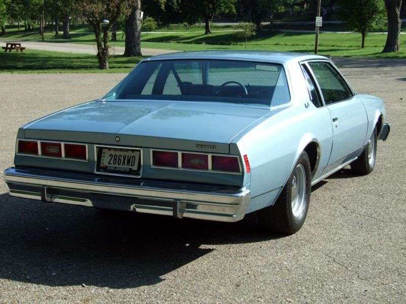 Chevrolet Impala 6th generation [2nd restyling] coupe 5.7 Turbo Hydra Matic (1979–1979)