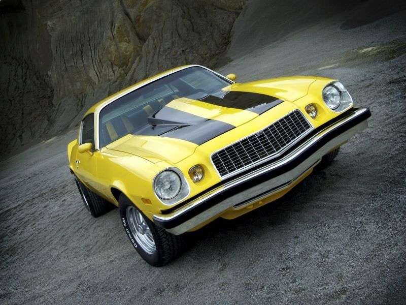 Chevrolet Camaro 2nd generation [restyling] coupe 2 bit. 5.7 4MT (1974–1974)