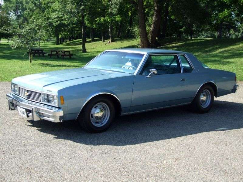 Chevrolet Impala 6. generacja [druga zmiana stylizacji] 5.0 Turbo Hydra Matic coupe (1979 1979)