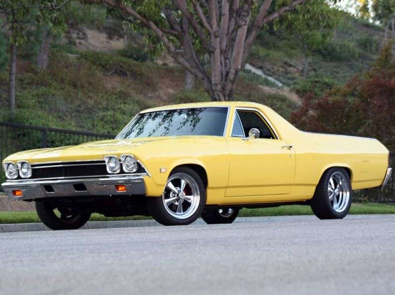 Chevrolet El Camino 3rd generation pickup 4.1 Synchromesh HD (1968–1968)