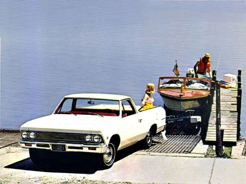 Chevrolet El Camino 2. generacja [druga zmiana stylizacji] 6.5 Powerglide pickup (1966 1966)