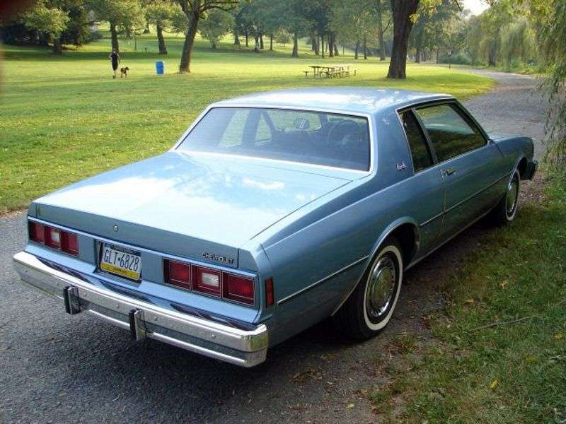 Chevrolet Impala 6th generation [4th restyling] coupe 3.8 AT (1981–1981)