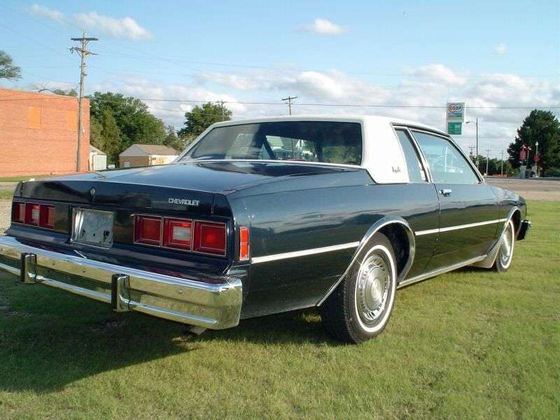 Chevrolet Impala 6th generation [4th restyling] coupe 3.8 AT (1981–1981)