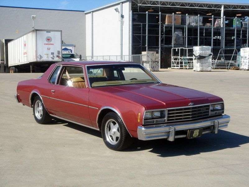 Chevrolet Impala 6th generation [restyling] coupe 4.1 Turbo Hydra Matic (1978–1978)