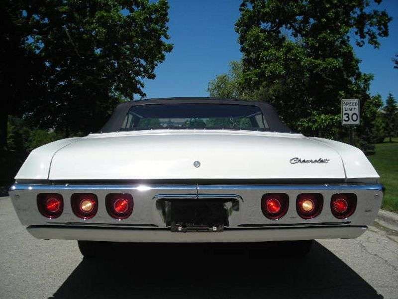 Chevrolet Impala 4th generation [3rd restyling] 5.0 MT Overdrive convertible (1968–1968)