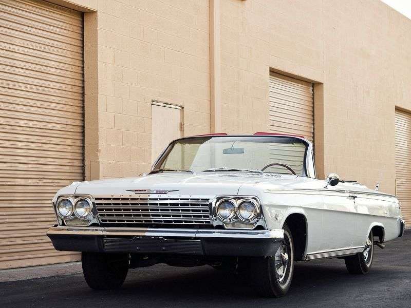 Chevrolet Impala 3rd generation [restyling] 4.6 MT Overdrive convertible (1962–1962)
