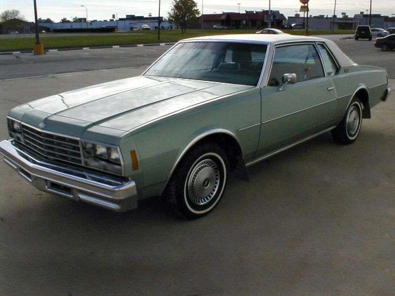 Chevrolet Impala 6th generation [restyling] coupe 5.7 Turbo Hydra Matic (1978–1978)