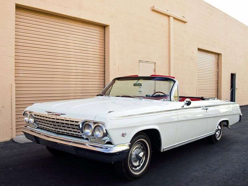 Chevrolet Impala 3rd generation [restyling] 4.6 Powerglide convertible (1962–1962)