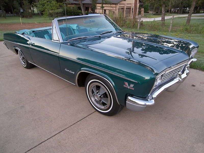 Chevrolet Impala 4th generation [restyling] 4.6 Powerglide convertible (1966–1966)