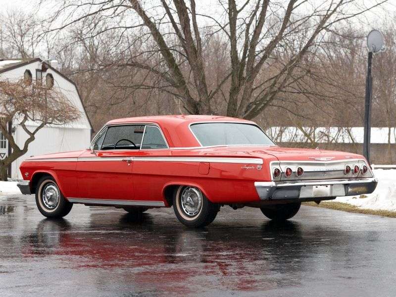 Chevrolet Impala 3rd generation [restyling] coupe 4.6 MT (1962–1962)