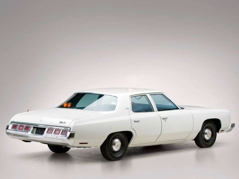 Chevrolet Impala 5th generation [2nd restyling] 7.4 Turbo Hydra Matic sedan (1973–1973)