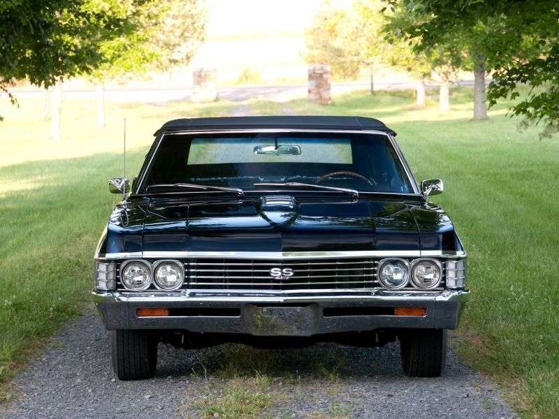 Chevrolet Impala 4th generation [2nd restyling] 5.4 3MT convertible (1967–1967)