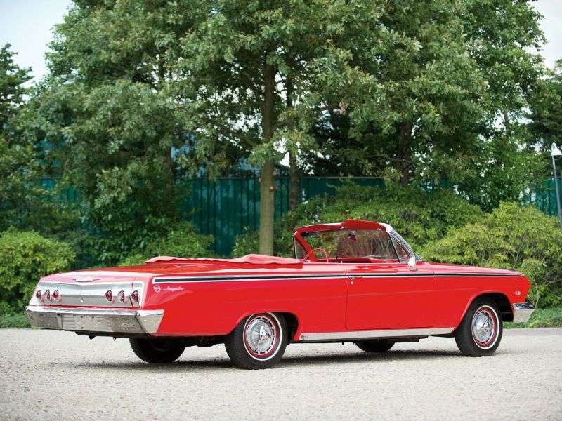 Chevrolet Impala 3. generacja [restyling] convertible 4.6 MT Overdrive (1962 1962)