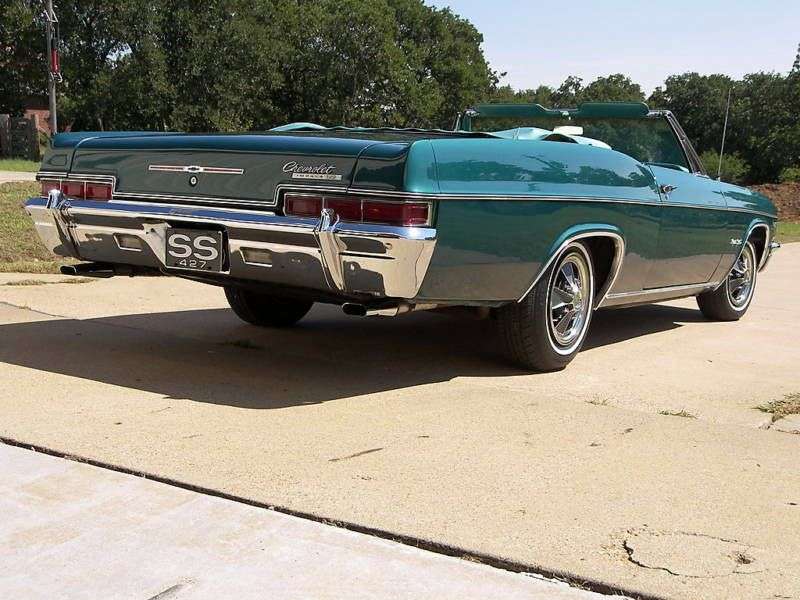 Chevrolet Impala 4th generation [restyling] 6.5 Powerglide convertible (1966–1966)