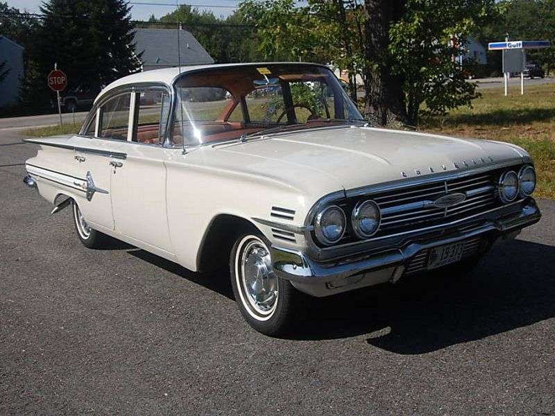 Chevrolet Impala 2nd generation [restyling] 4.6 Turboglide sedan (1960–1960)