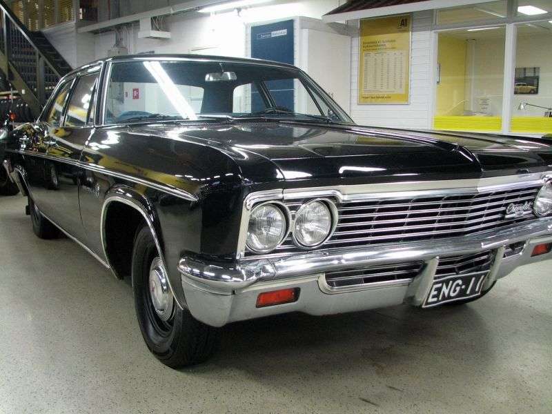 Chevrolet Impala 4th generation [restyling] 7.0 Turbo Hydra Matic sedan (1966–1966)