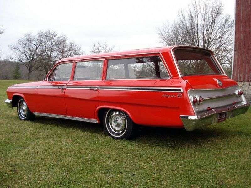 Chevrolet Impala 3rd generation [restyled] wagon 3.9 MT Overdrive 3 seat (1962–1962)