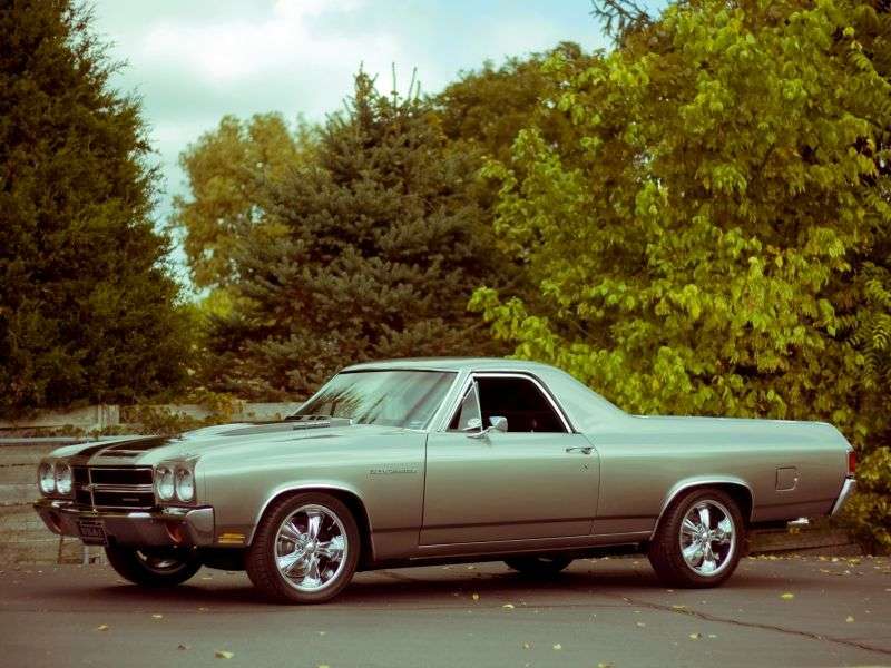 Chevrolet El Camino 3rd generation [2nd restyling] pickup 5.0 Powerglide (1970–1970)