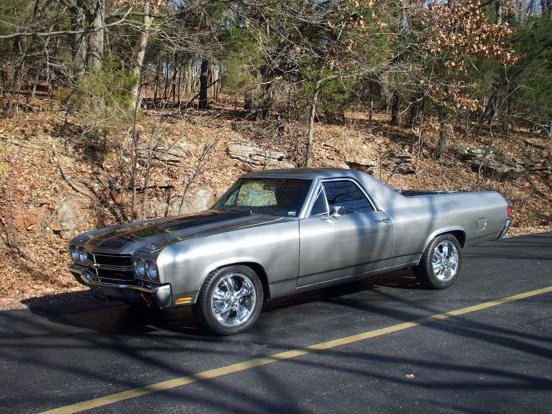 Chevrolet El Camino 3rd generation [2nd restyling] pickup 5.0 Turbo Hydra Matic (1970–1970)