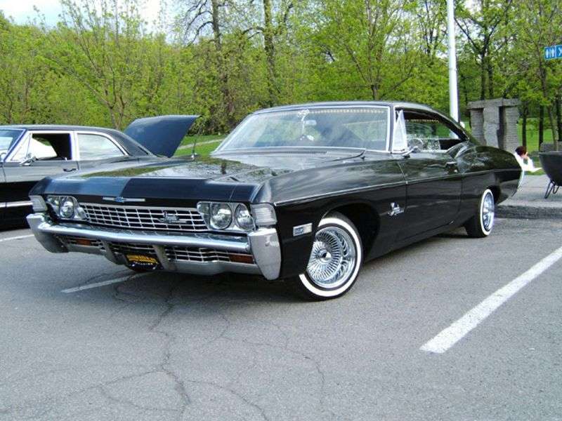 Chevrolet Impala 4th generation [3rd restyling] coupe 2 dv. 6.5 MT (1968–1968)