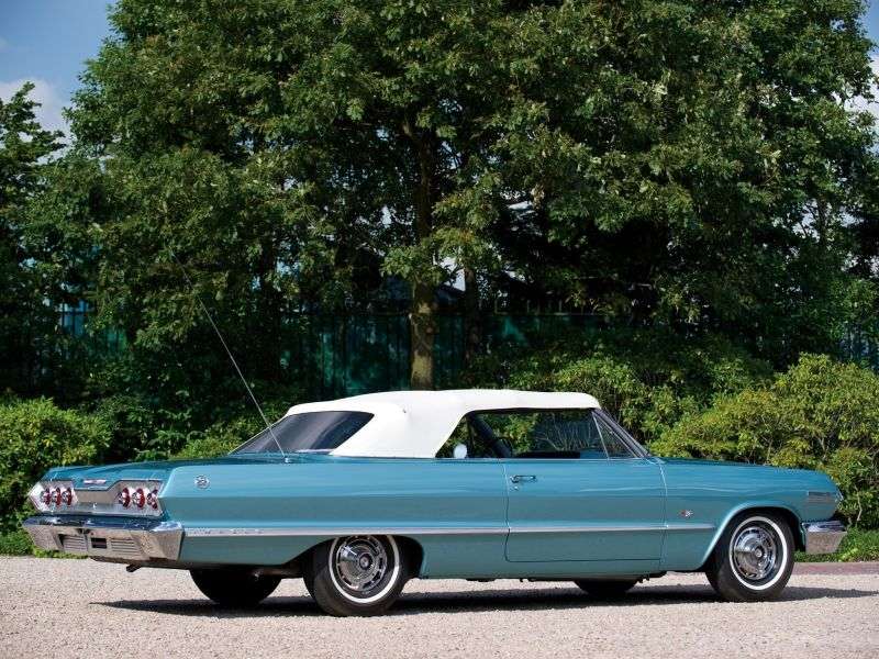 Chevrolet Impala 3. generacja [druga zmiana stylizacji] Convertible 3.8 MT Overdrive (1963 1963)