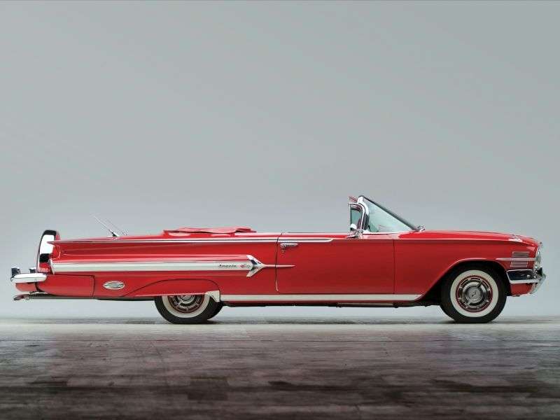 Chevrolet Impala 2nd generation [restyling] convertible 4.6 3MT Overdrive (1960–1960)