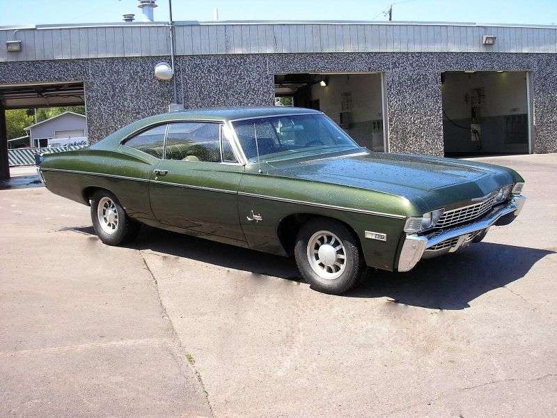 Chevrolet Impala 4th generation [3rd restyling] coupe 2 dv. 6.5 MT (1968–1968)