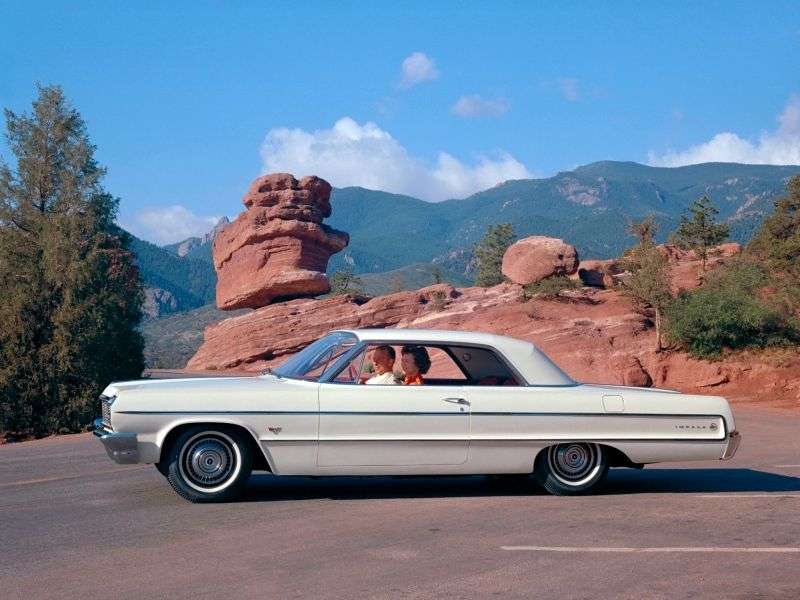 Chevrolet Impala 3rd generation [3rd restyling] coupe 6.7 Powerglide (1964–1964)