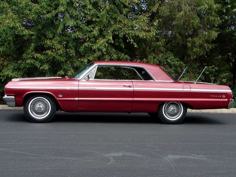 Chevrolet Impala 3rd generation [3rd restyling] coupe 5.4 Powerglide (1964–1964)