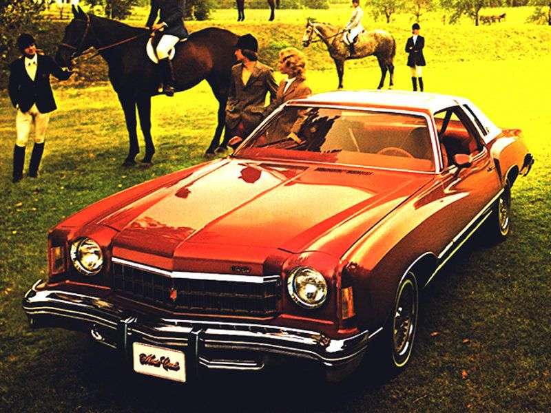 Chevrolet Monte Carlo 2. generacja [druga zmiana stylizacji] coupe 5.7 Turbo Hydra Matic (1975 1975)