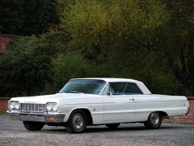 Chevrolet Impala 3rd generation [3rd restyling] coupe 3.8 Powerglide (1964–1964)
