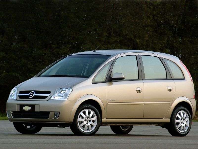 Chevrolet Meriva 1st generation minivan 1.8 Flexfuel MT (2002–2008)