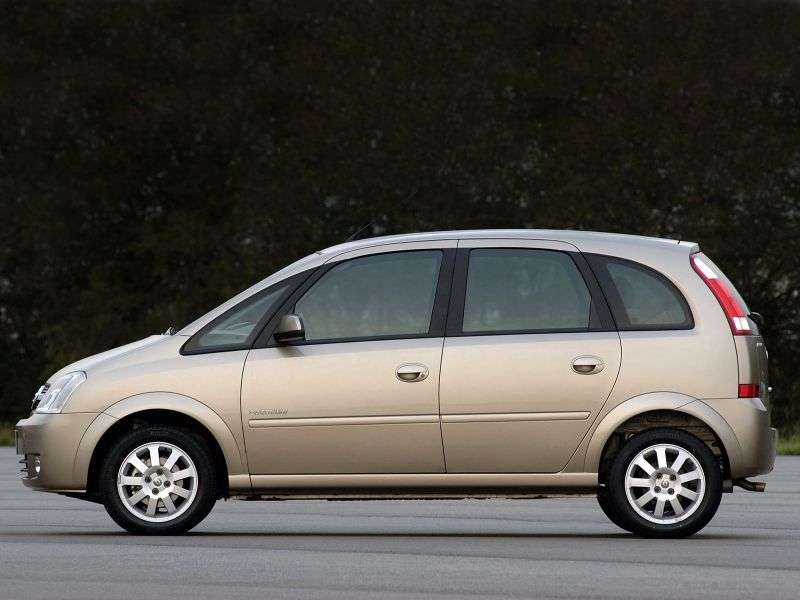 Chevrolet Meriva minivan 1.generacji 1.8 Flexfuel MT (2002 2008)