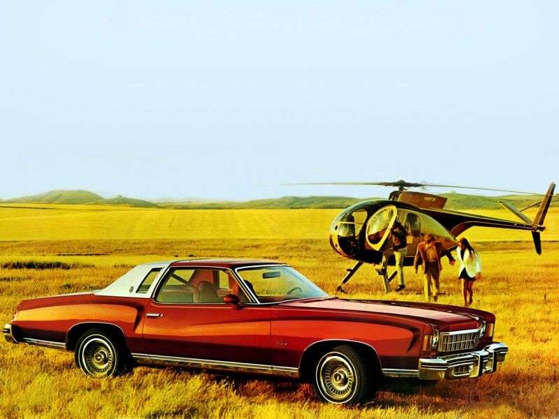 Chevrolet Monte Carlo 2. generacja [druga zmiana stylizacji] coupe 6.6 Turbo Hydra Matic (1975 1975)