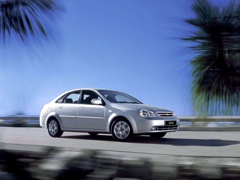 Chevrolet Optra 1st generation [restyling] 1.6 AT saloon (2004–2008)