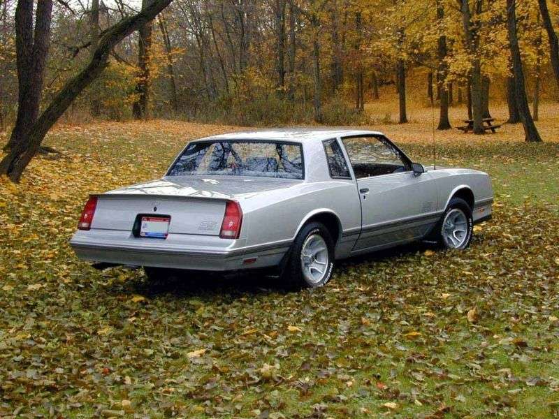 Chevrolet Monte Carlo 4. generacja [3. zmiana stylizacji] SS coupe 5.0 AT Overdrive (1986 1988)