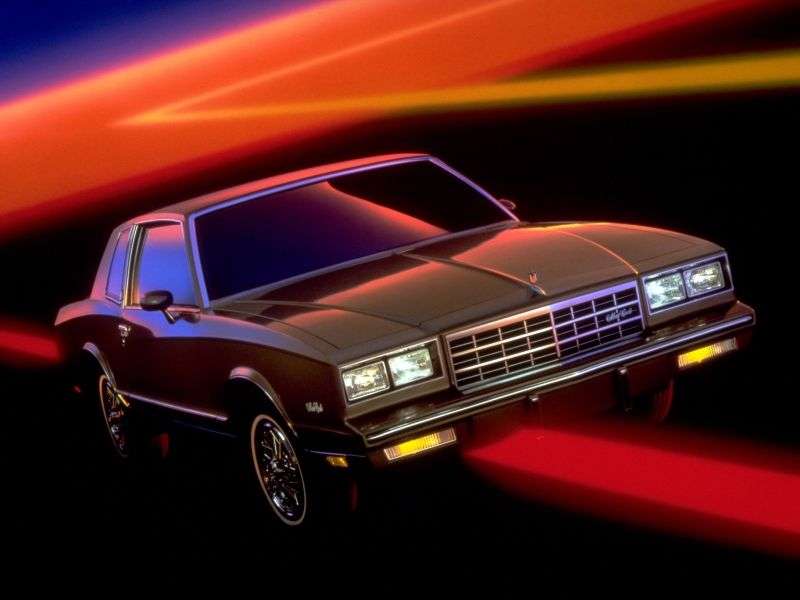 Chevrolet Monte Carlo 4th generation [2nd restyling] coupe 2 dv. 5.7 D AT (1983 1983)