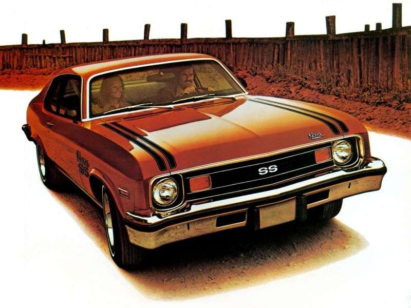 Chevrolet Nova 3rd generation [3rd restyling] coupe 4.1 Powerglide (1973–1974)