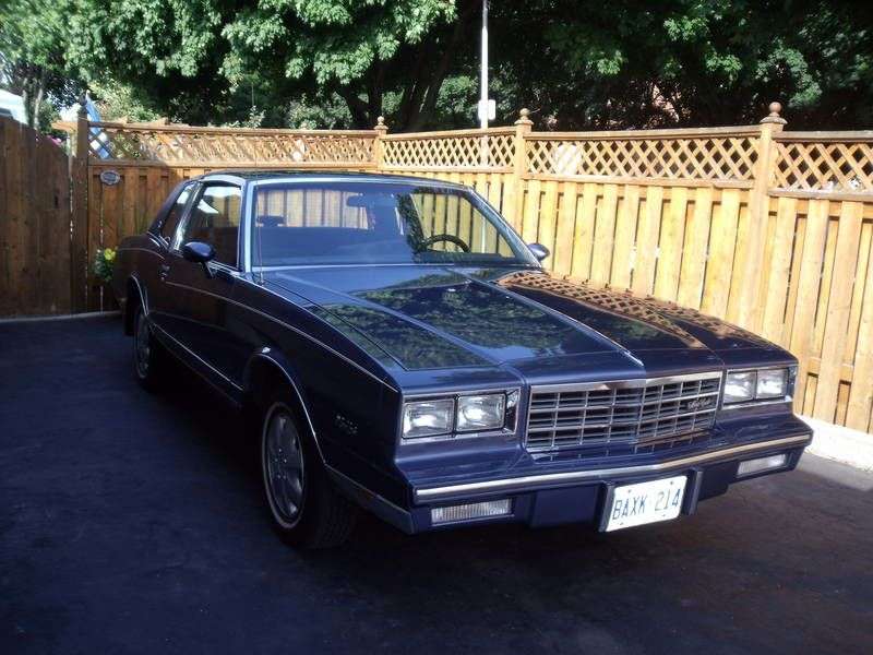 Chevrolet Monte Carlo 4. generacja [druga zmiana stylizacji] 2 drzwiowe coupe. 3,8 AT Overdrive (1984 1984)