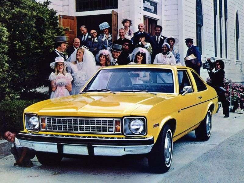 Chevrolet Nova 4th generation [restyling] coupe 2 bit. 5.0 Turbo Hydra Matic (1976–1976)